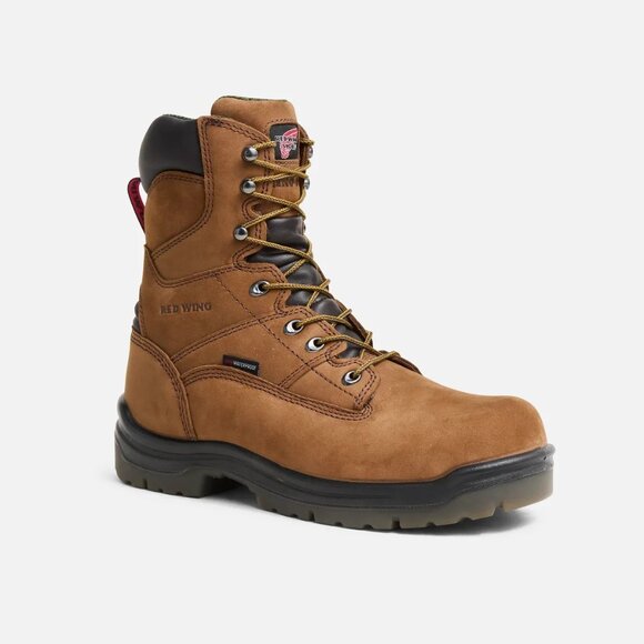 Red Wing Shoes King Toe 8" Waterproof Safety Toe Work Boots – Men’s Size 9 - Picture 3 of 5